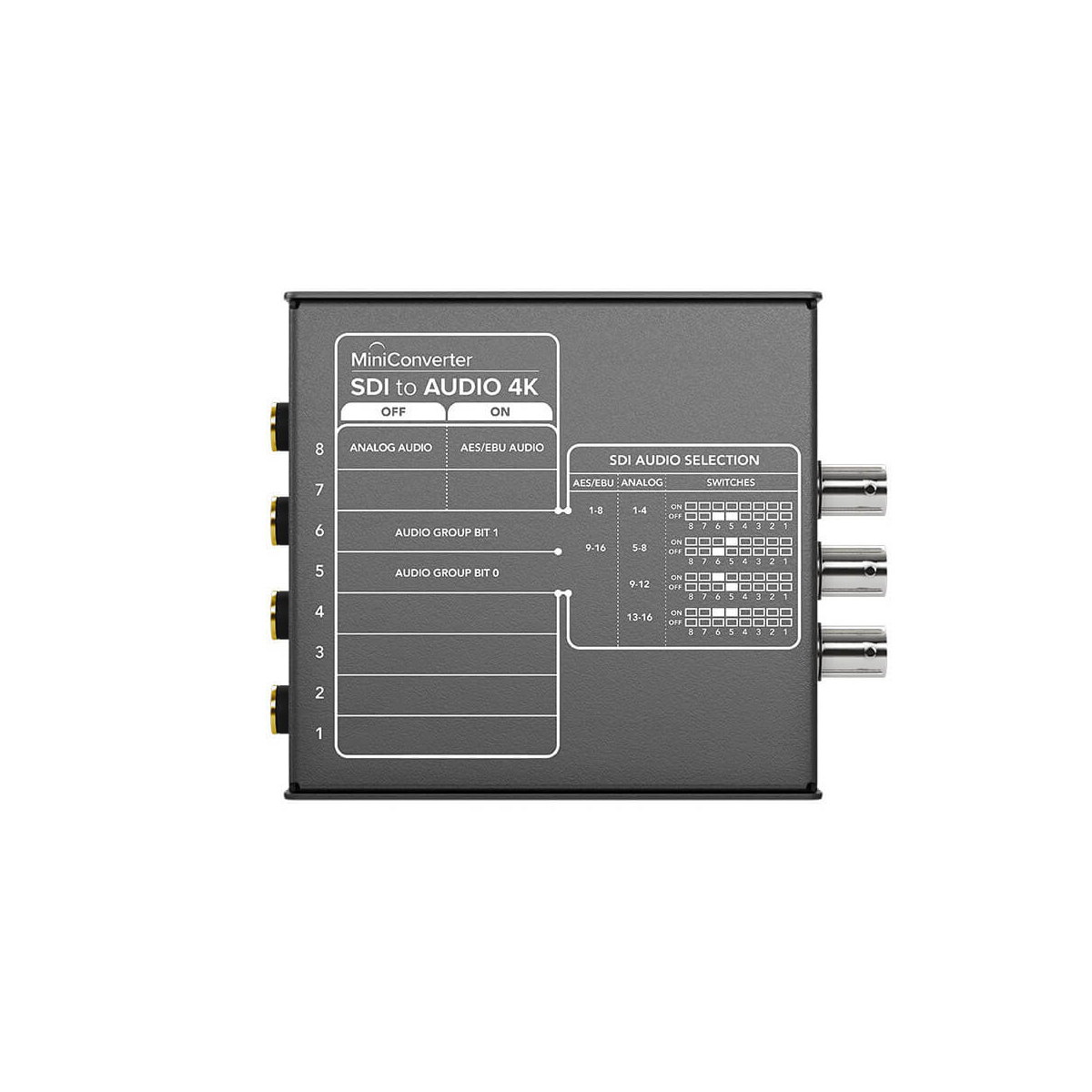 【Blackmagic Design】Mini Converter - SDI to Audio 4K