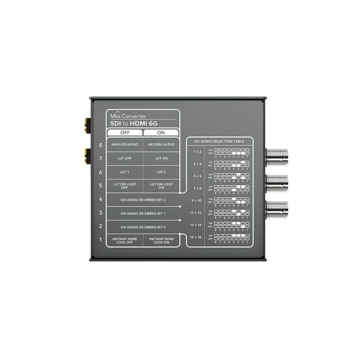 【Blackmagic Design】Mini Converter - SDI to HDMI 6G