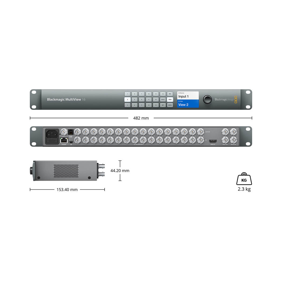 【Blackmagic Design】MultiView 16