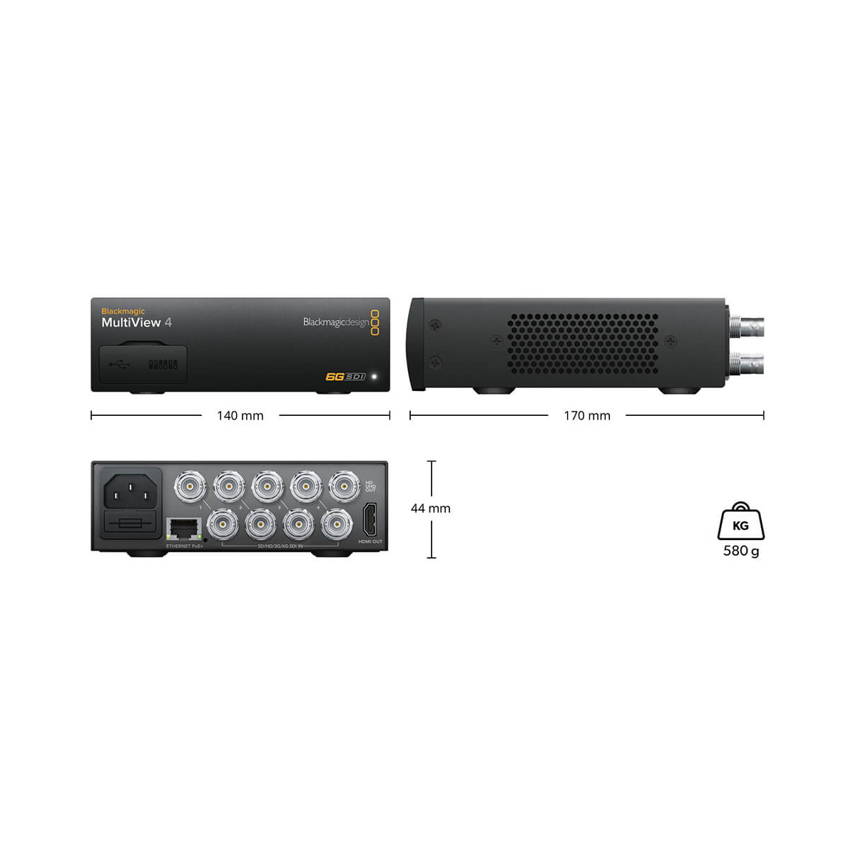 【Blackmagic Design】MultiView 4