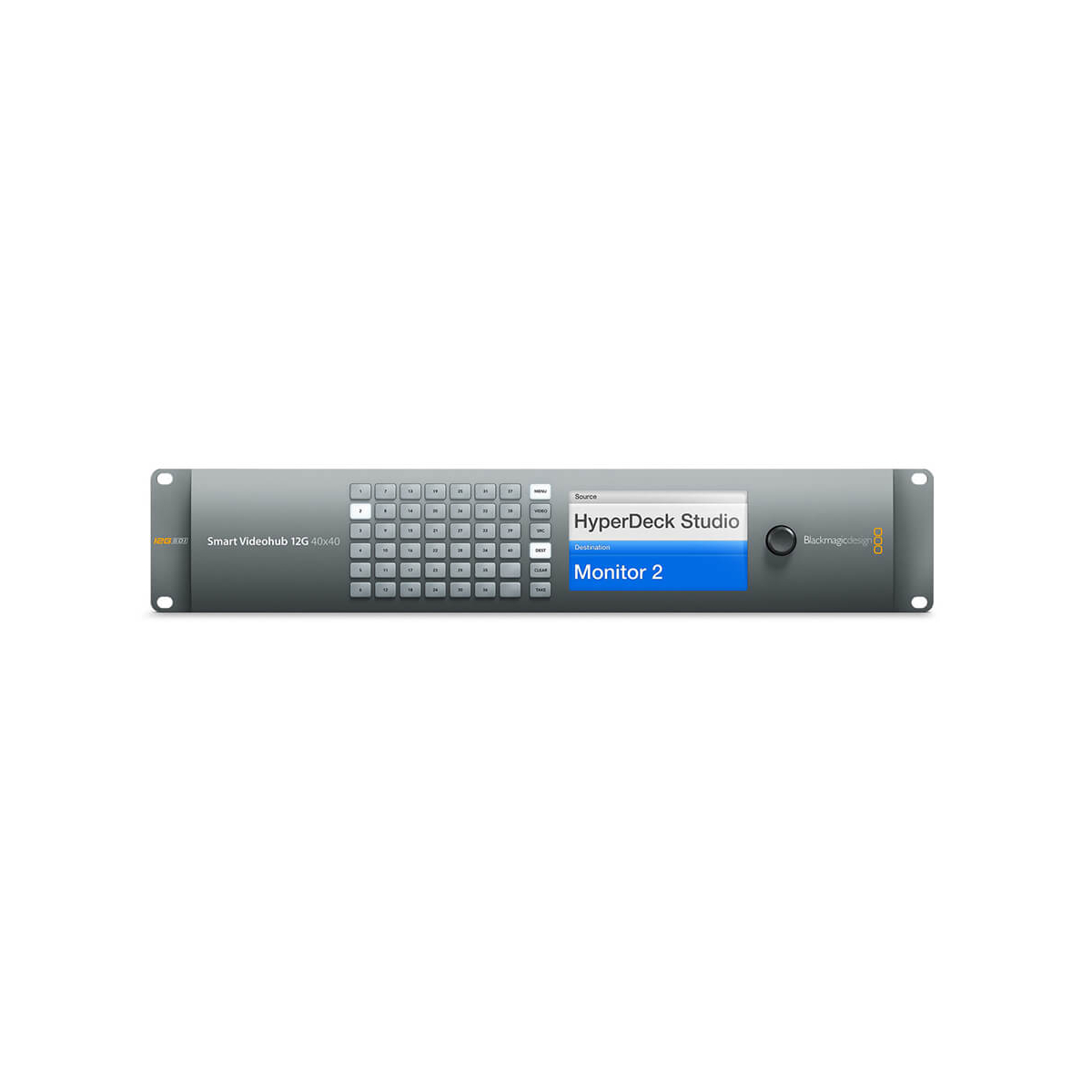 【Blackmagic Design】Smart Videohub 12G 40x40