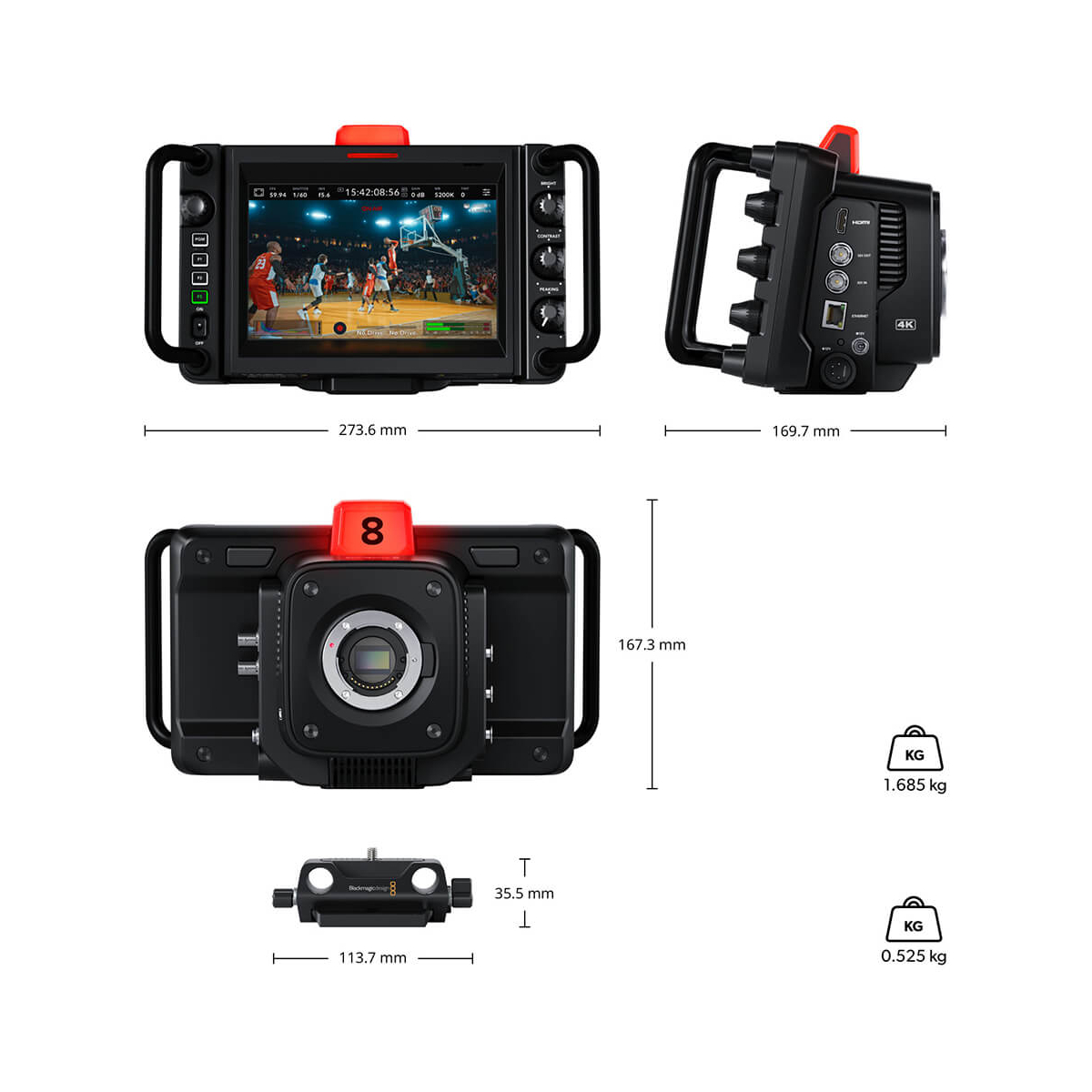 【Blackmagic Design】Studio Camera 4K Pro G2