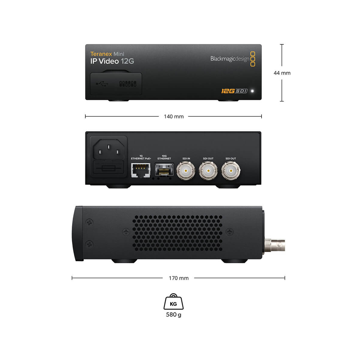 【Blackmagic Design】Teranex Mini - IP Video 12G