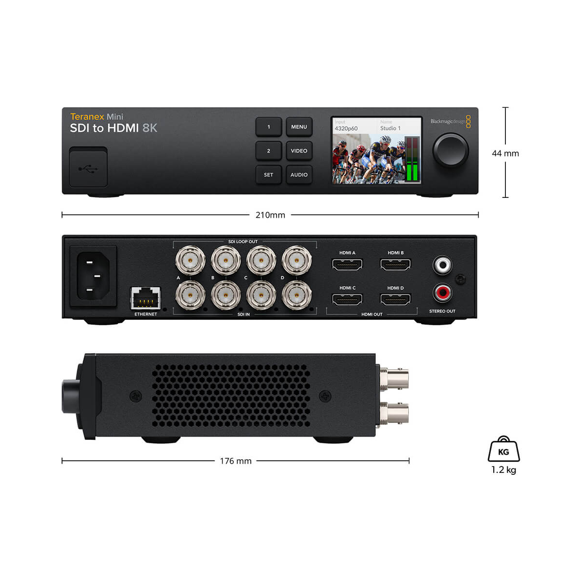 【Blackmagic Design】Teranex Mini - SDI to HDMI 8K HDR