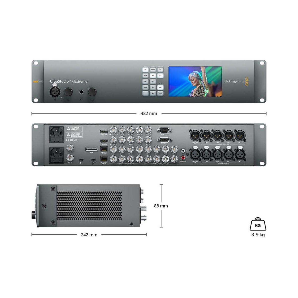 【Blackmagic Design】UltraStudio 4K Extreme 3