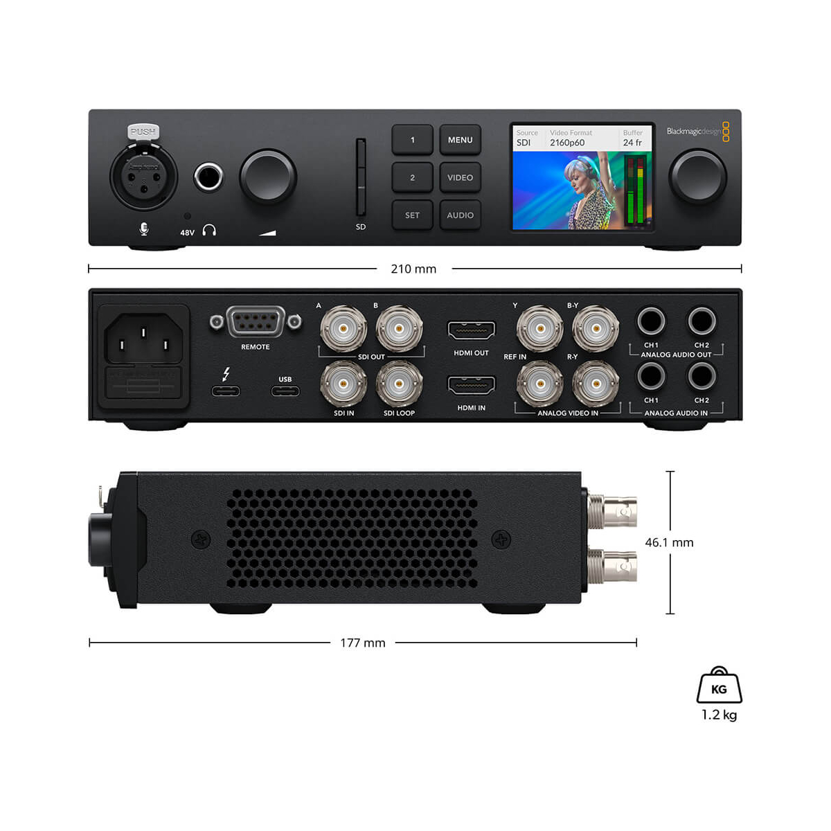 【Blackmagic Design】UltraStudio 4K Mini