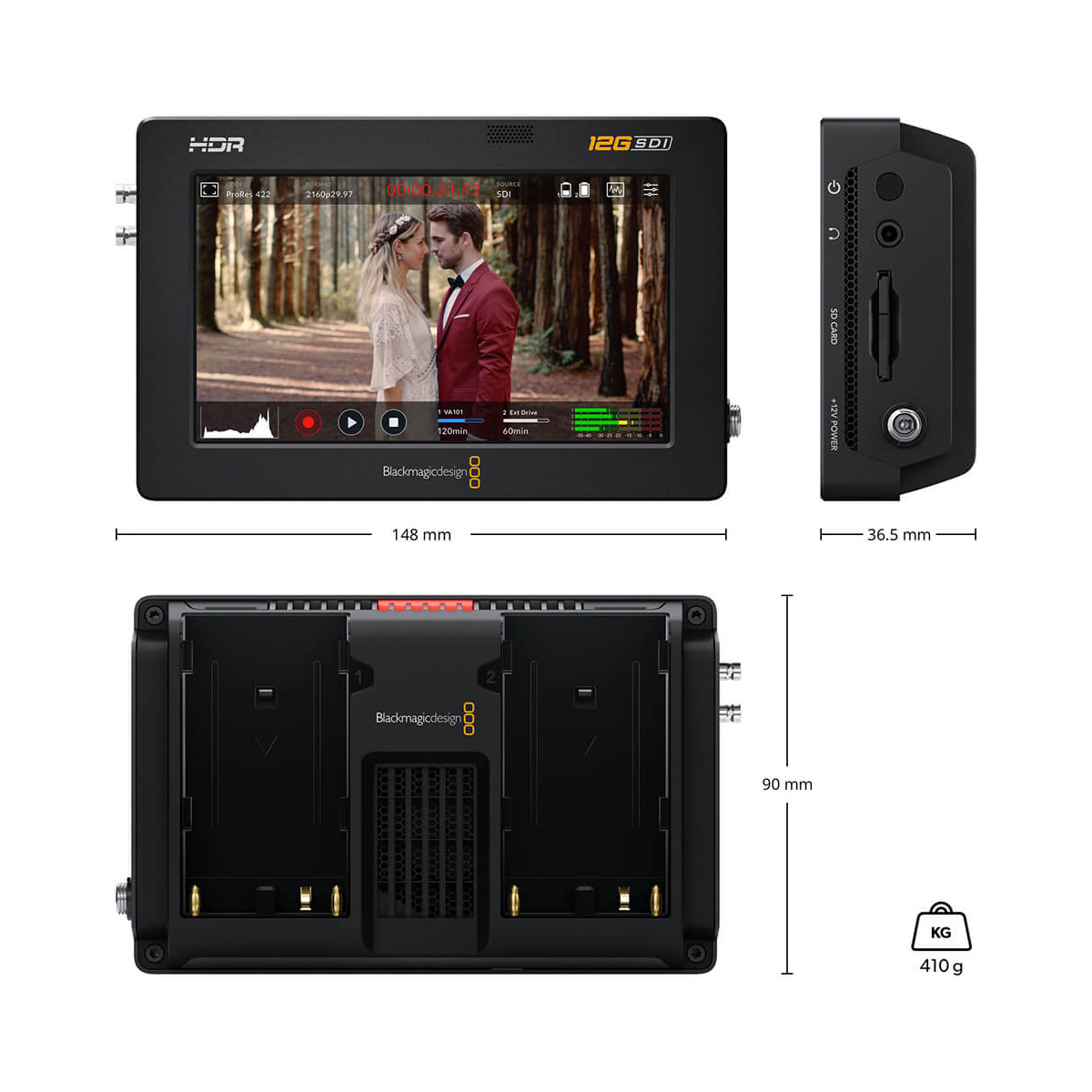 【Blackmagic Design】Video Assist 5