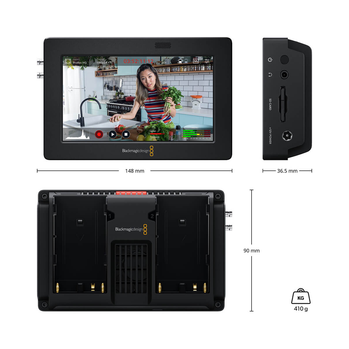 【Blackmagic Design】Video Assist 5