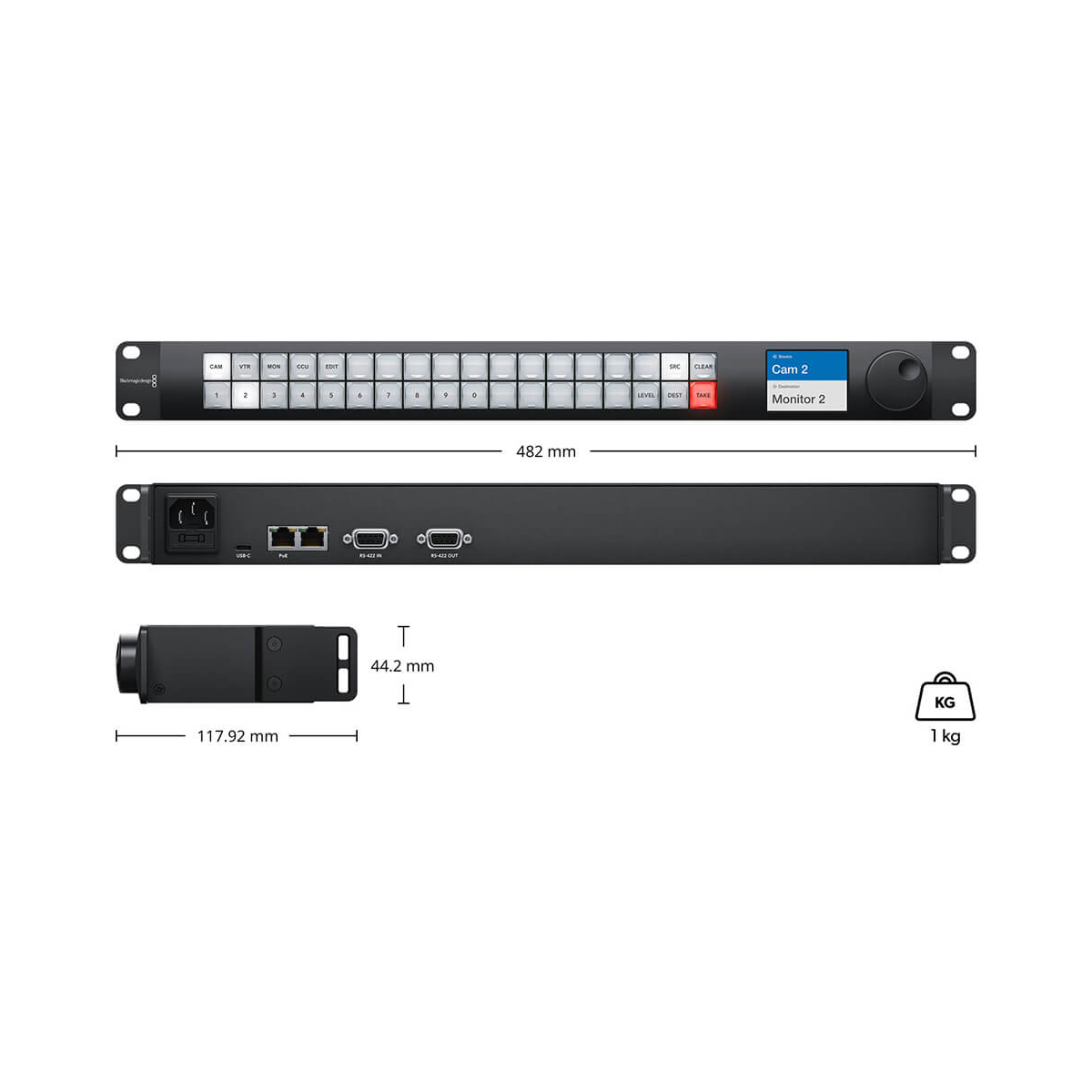 【Blackmagic Design】Videohub Master Control Pro