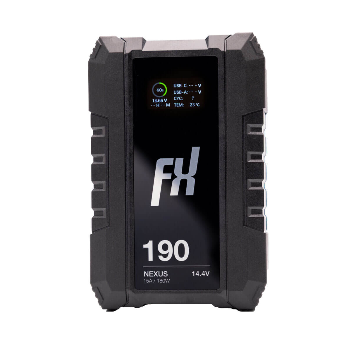 【Fxlion】NEXUS V-Mount Smart Battery 14.4V/USB-A/USB-C/D-TAP