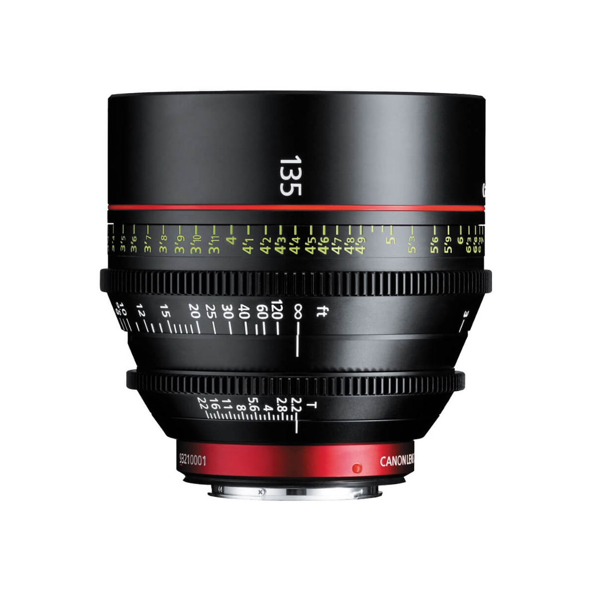 【Canon】CN-E 135mm T2.2 L F PRIME Lens