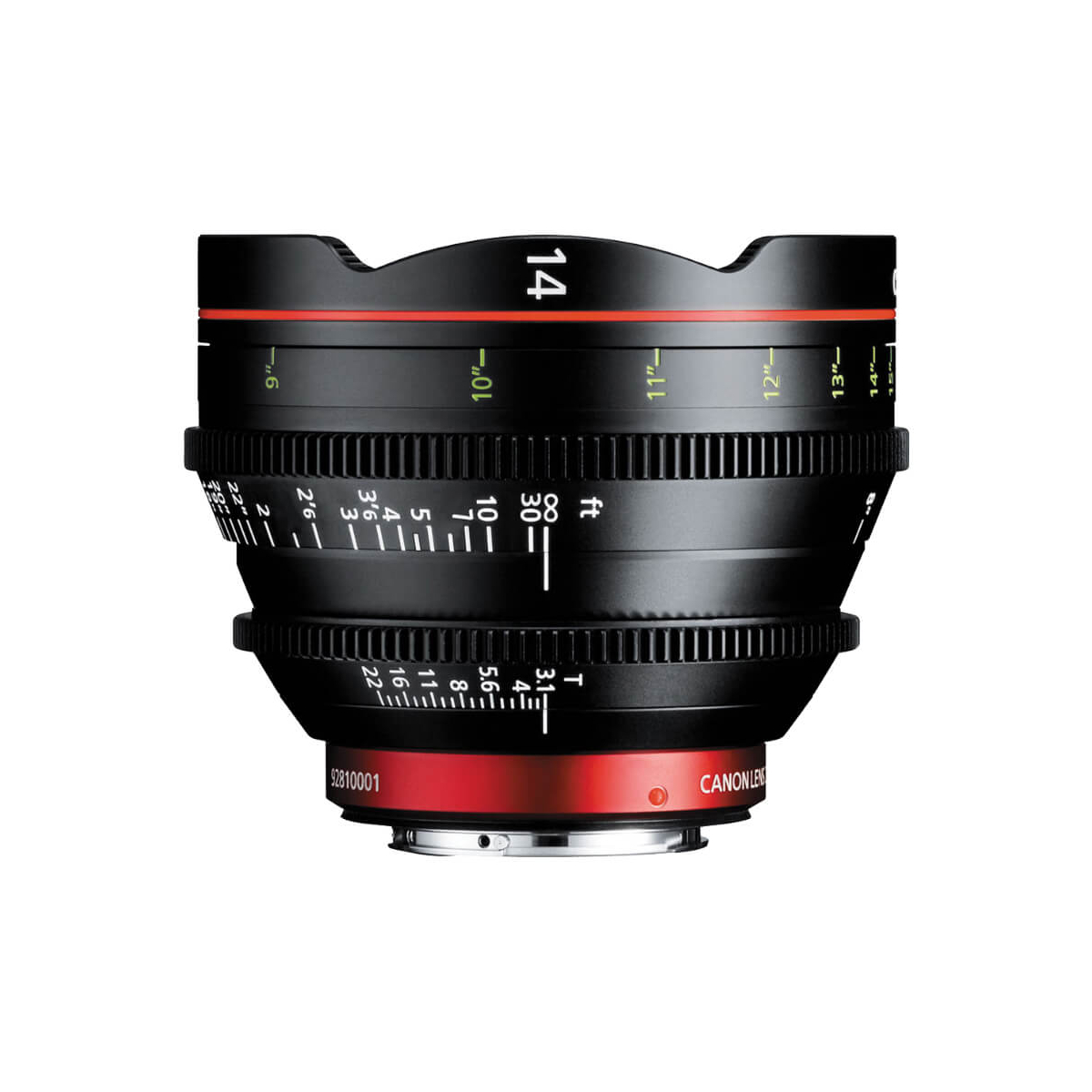 【Canon】CN-E 14mm T3.1 L F PRIME Lens
