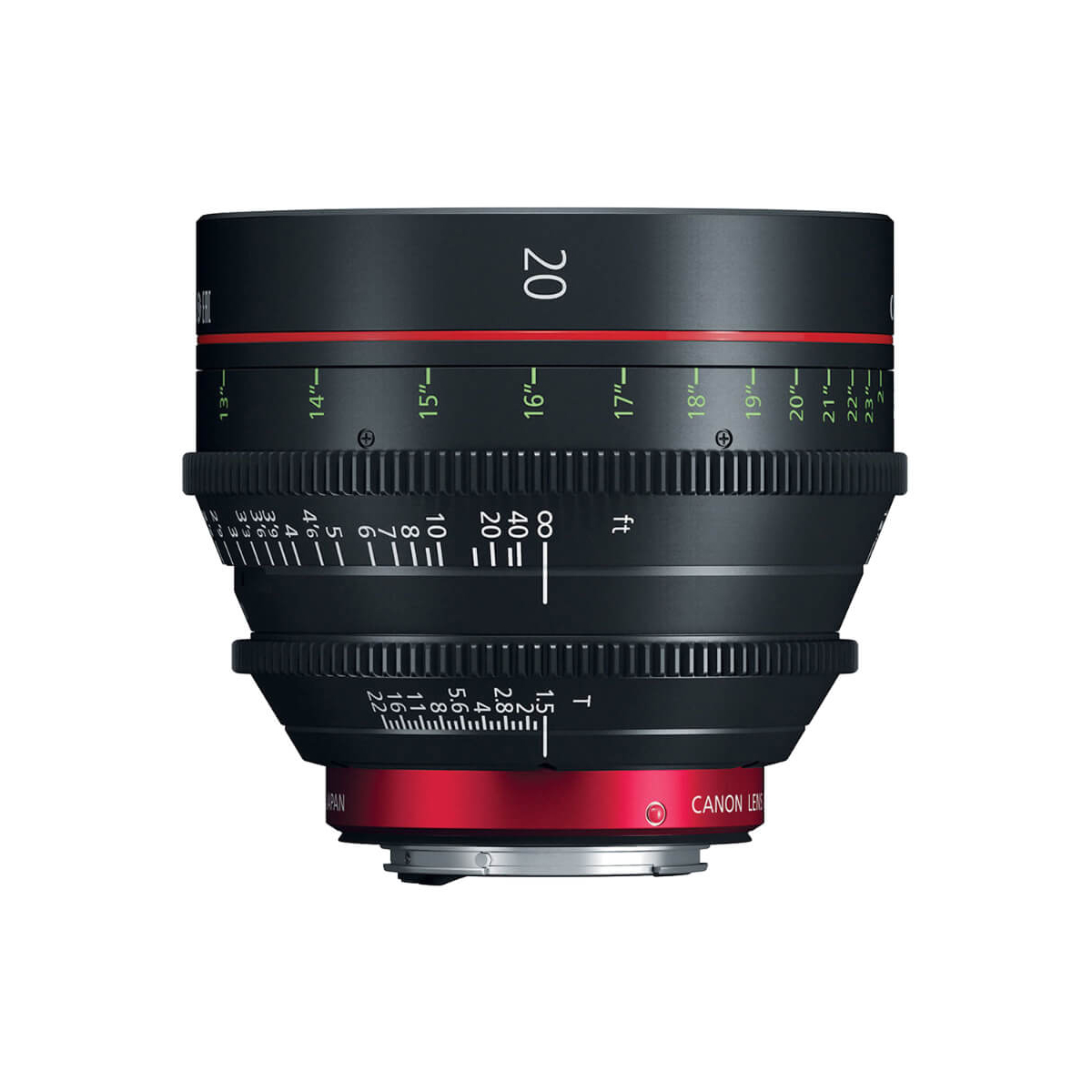 【Canon】CN-E 20mm T1.5 L F PRIME Lens