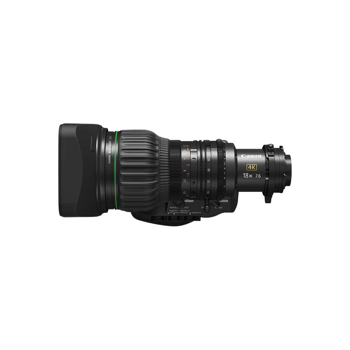 【Canon】UHD-GC CJ18ex7.6B 4K Broadcast Portable ENG/EFP Lens