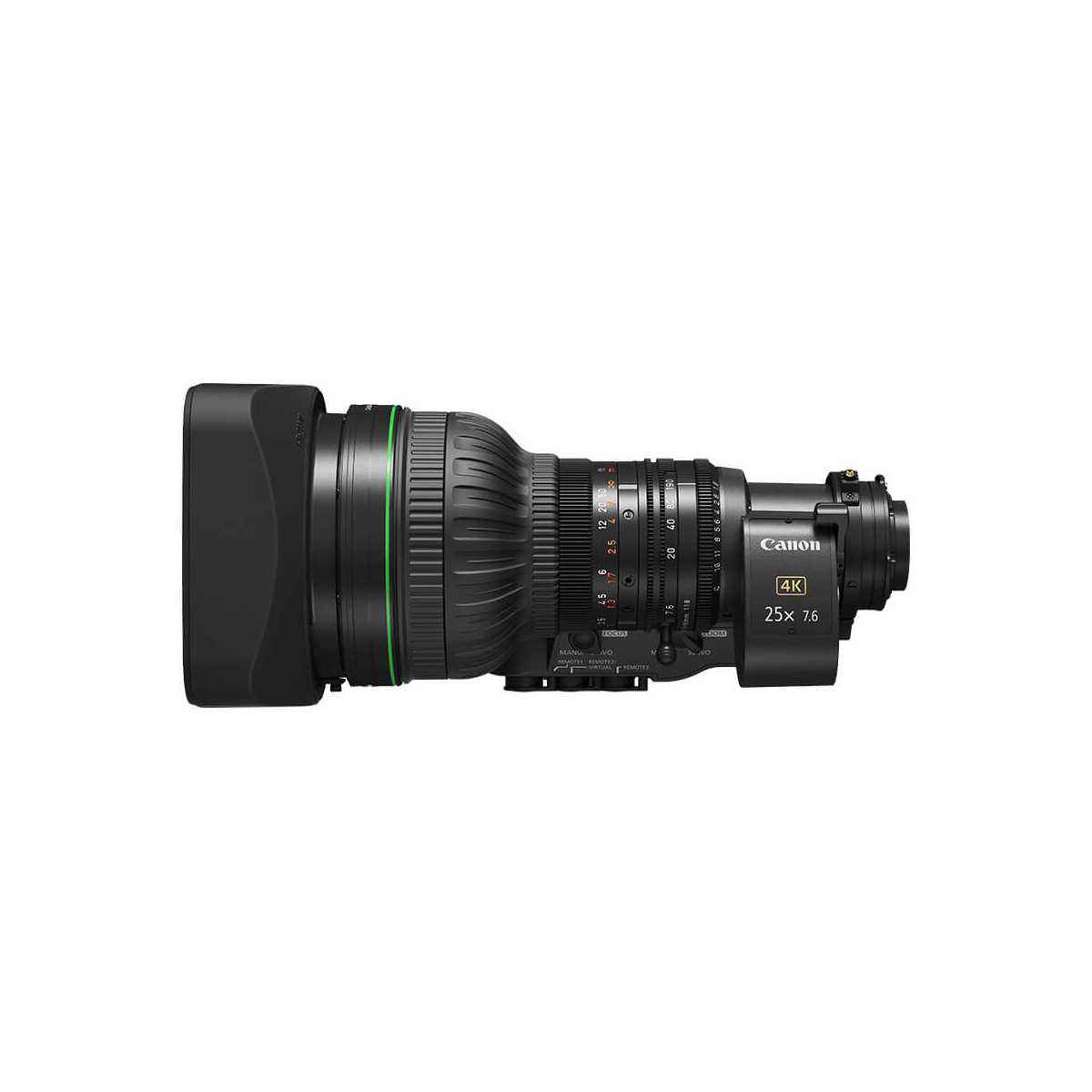 【Canon】UHD-XS CJ25ex7.6B 4K Broadcast Portable ENG/EFP Lens