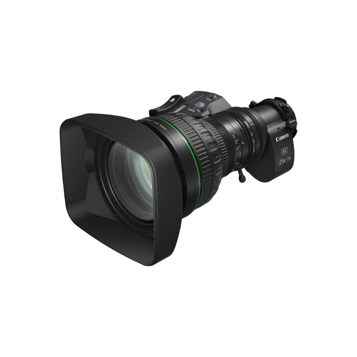 【Canon】UHD-XS CJ25ex7.6B 4K Broadcast Portable ENG/EFP Lens
