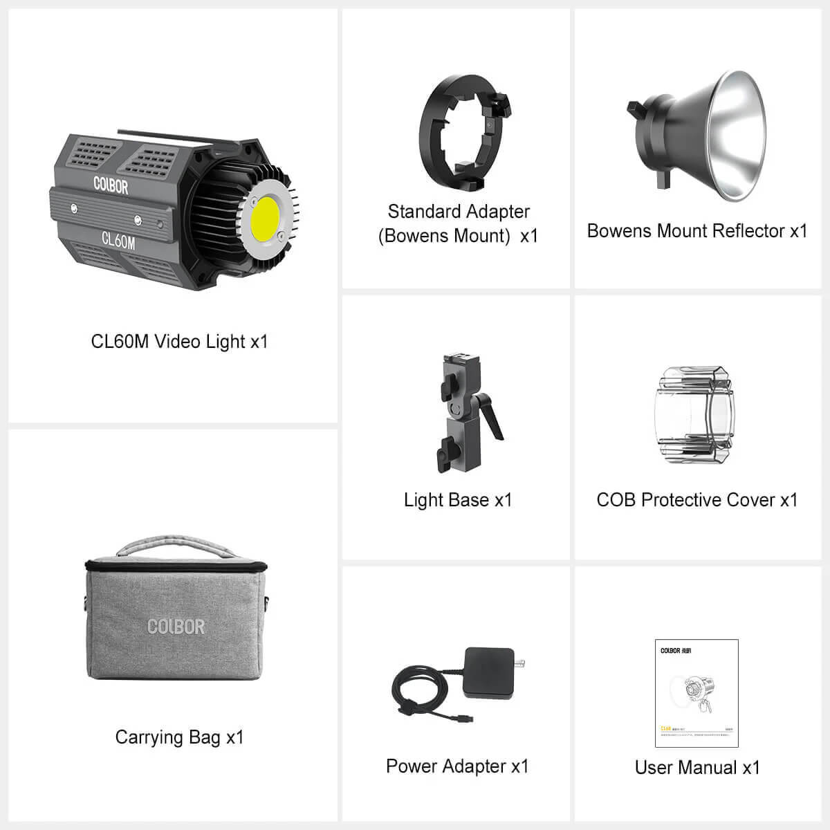 【Colbor】CL60M Daylight LED Monolight
