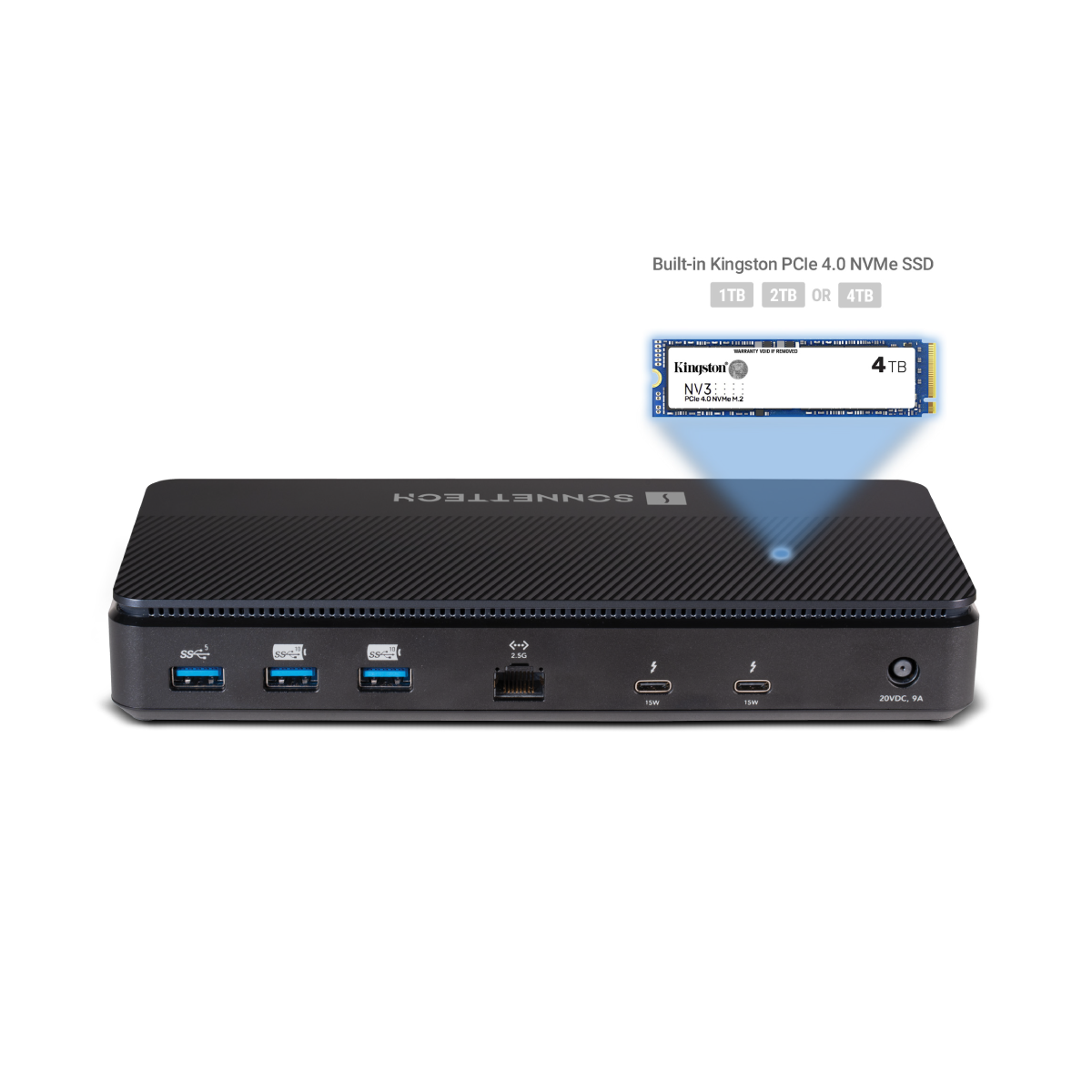 【Sonnet Technologies】Echo 13 Thunderbolt 5 SSD Dock