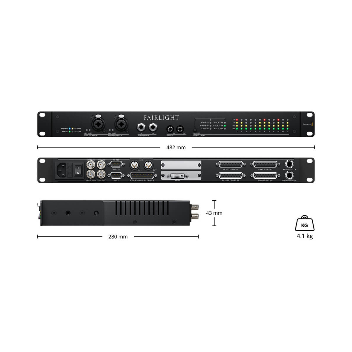 【Blackmagic Design】Fairlight Audio Interface