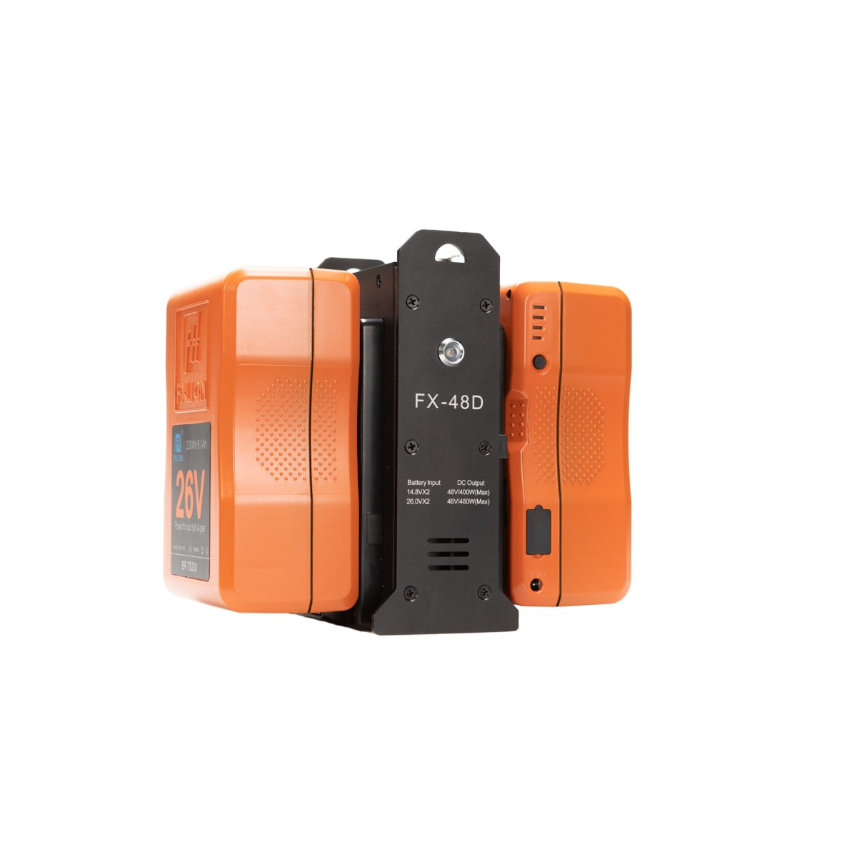 【Fxlion】Mini Skypower 48V Dual V-Mount DC Output Adapter