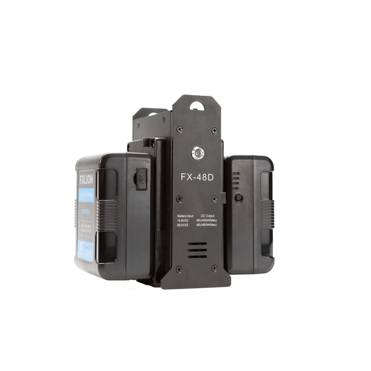 【Fxlion】Mini Skypower 48V Dual V-Mount DC Output Adapter