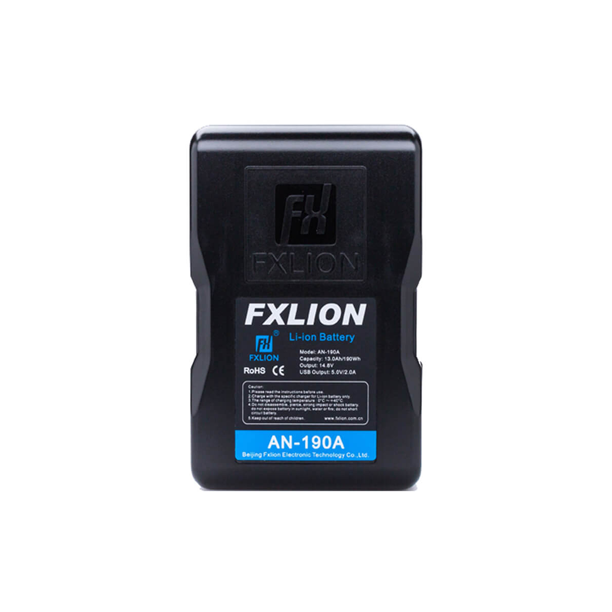 【Fxlion】AN-190A Cool Black Gold-Mount Battery