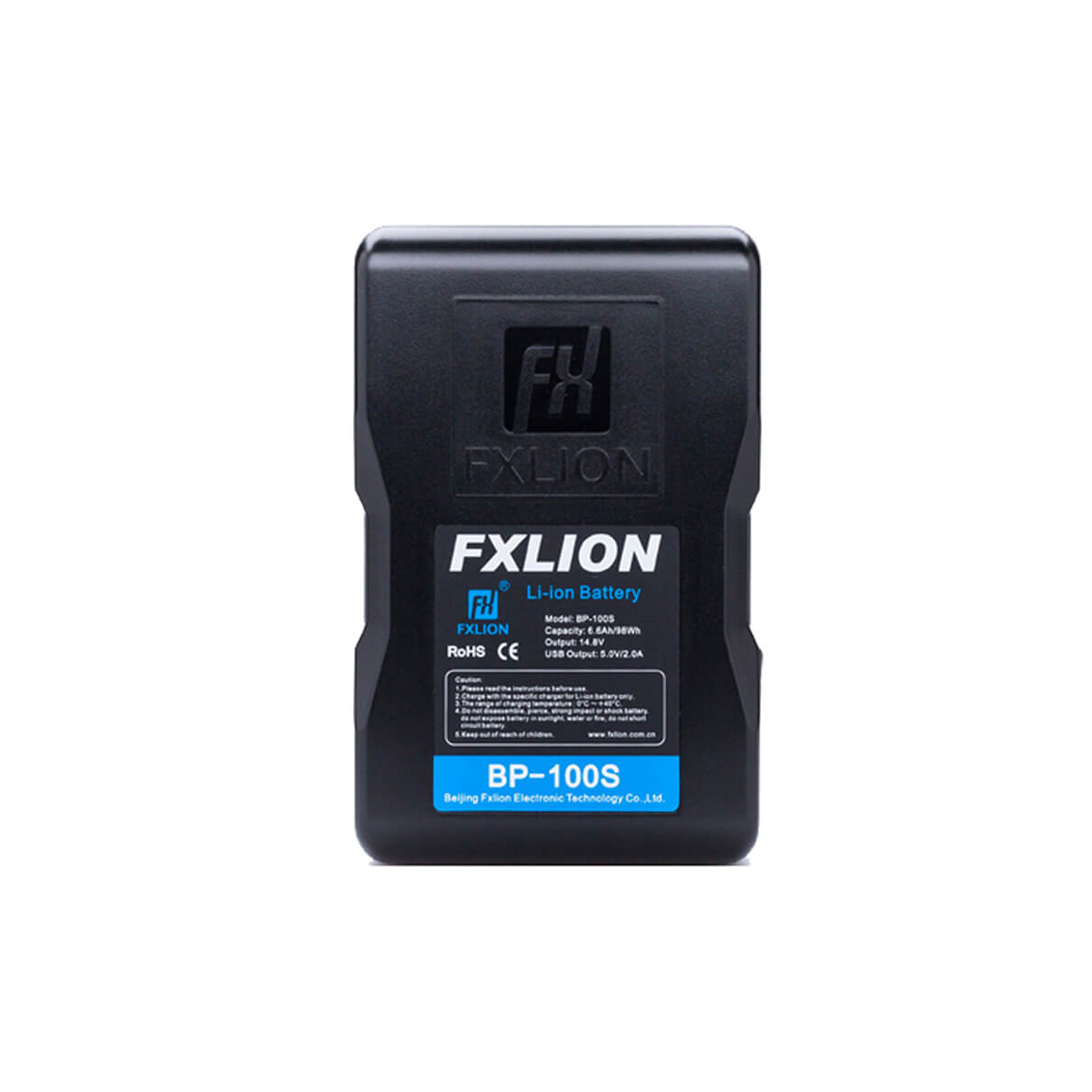 【Fxlion】BP-100S Cool Black V-Mount Battery