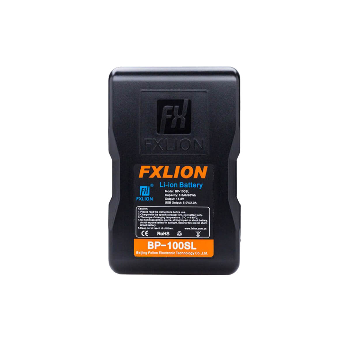 【Fxlion】BP-100SL Cool Blue V-Mount Battery with LCD Screen