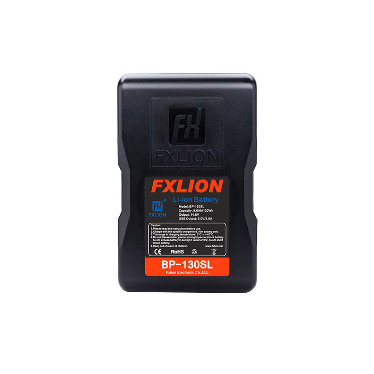 【Fxlion】BP-130SL Cool Blue V-Mount Battery with LCD Screen