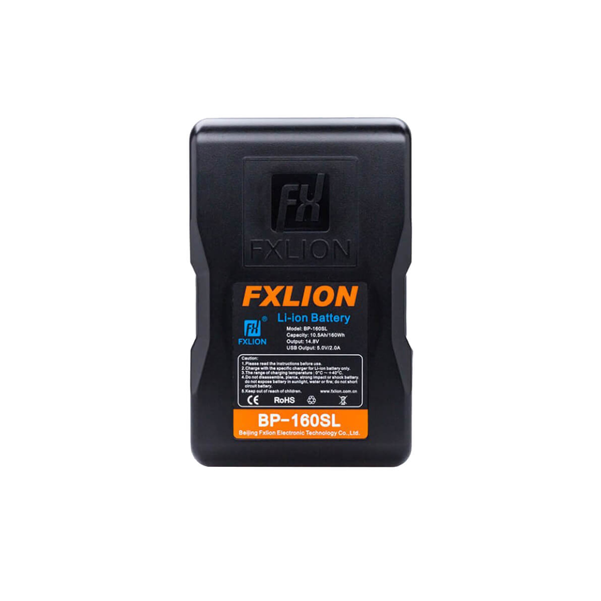 【Fxlion】BP-160SL Cool Blue V-Mount Battery with LCD Screen