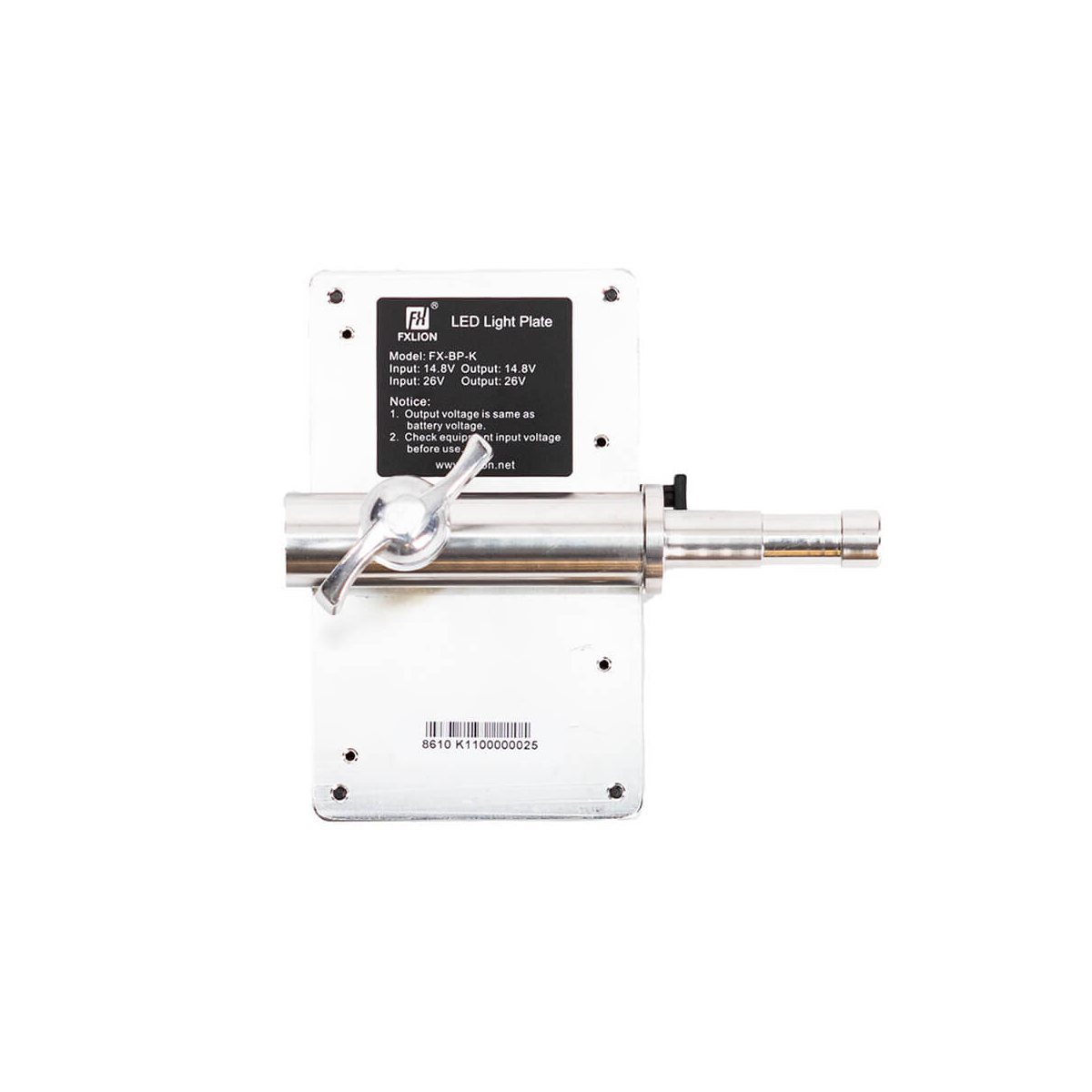 【Fxlion】FX-BP-K V-Mount Adapter Plate for LED Lights