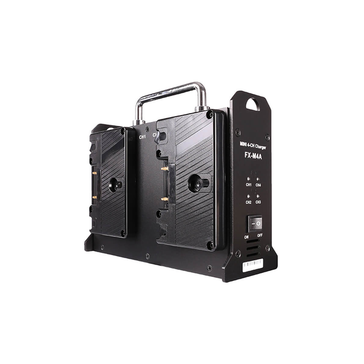 【Fxlion】FX-M4A 4-channel Gold-mount Mini Charger