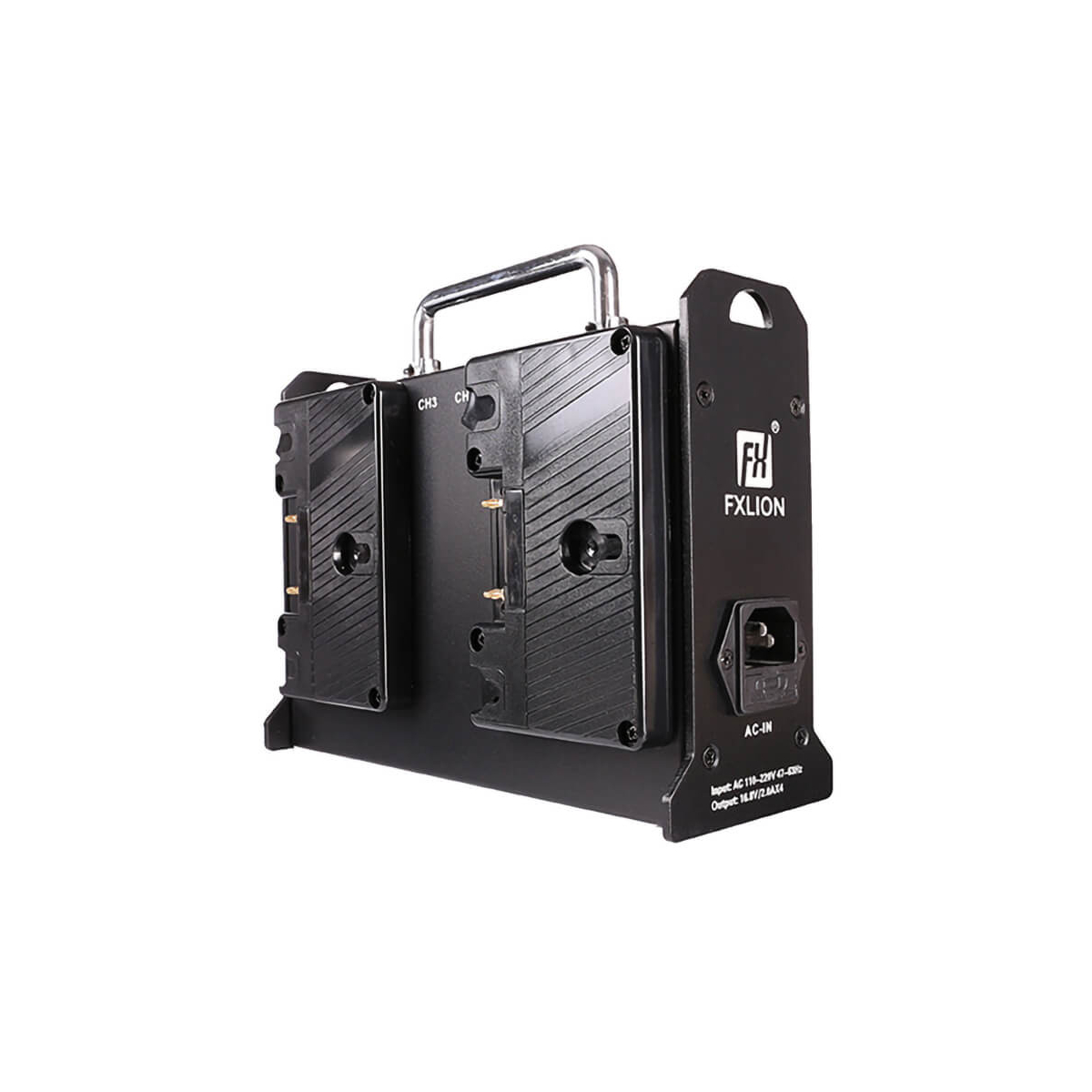 【Fxlion】FX-M4A 4-channel Gold-mount Mini Charger
