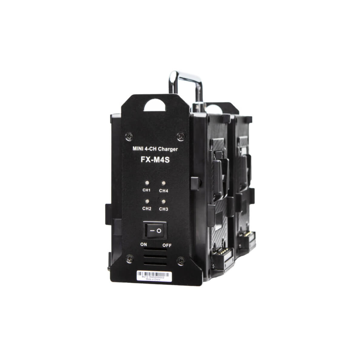 【Fxlion】FX-M4S 4-channel V-mount Mini Charger