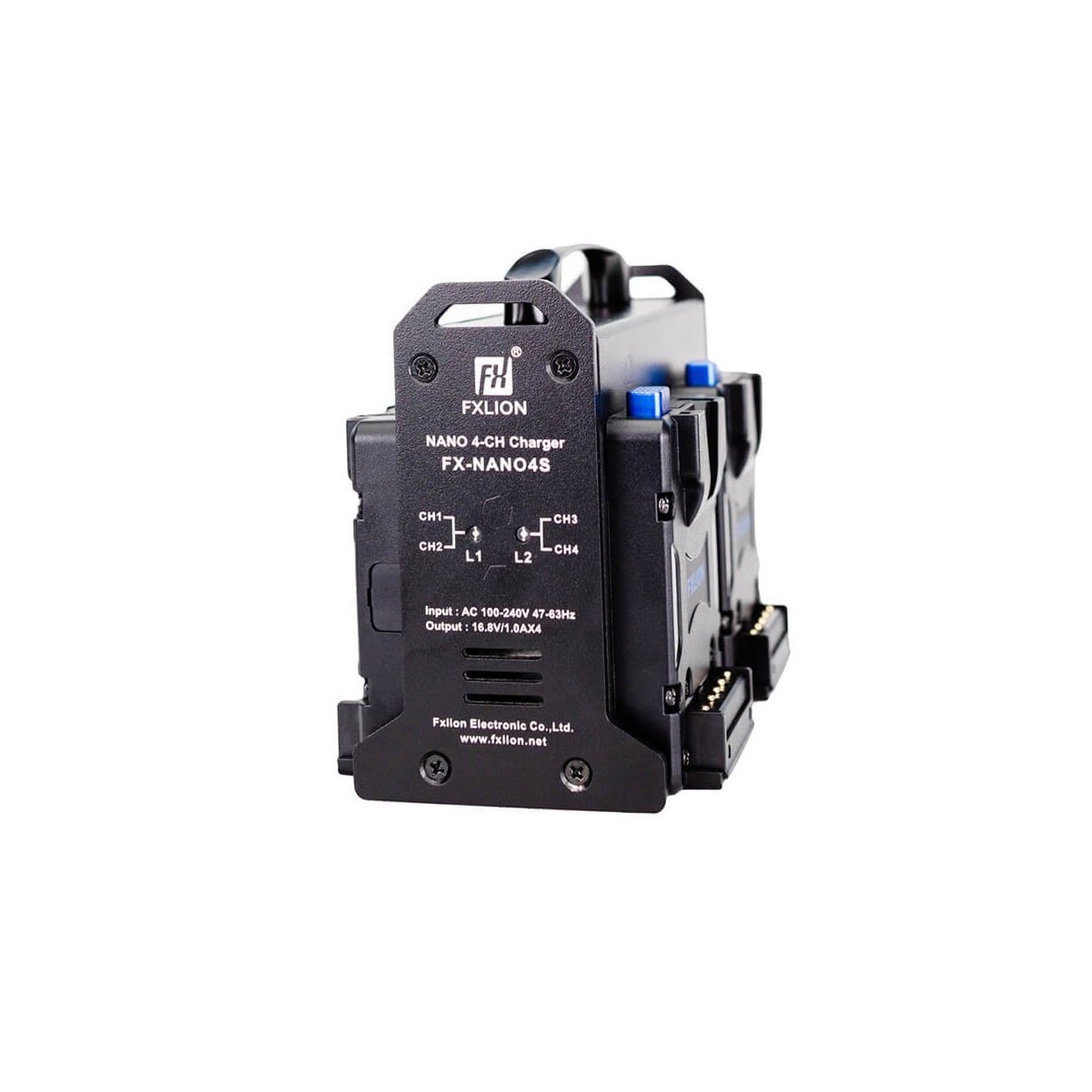 【Fxlion】FX-NANO4S NANO 4-Channel V-Mount Charger