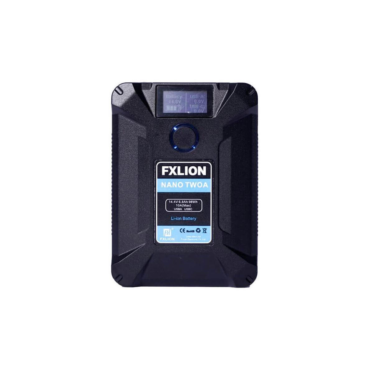 【Fxlion】NANO TWO 98Wh Gold-Mount Nano Battery with LCD Screen