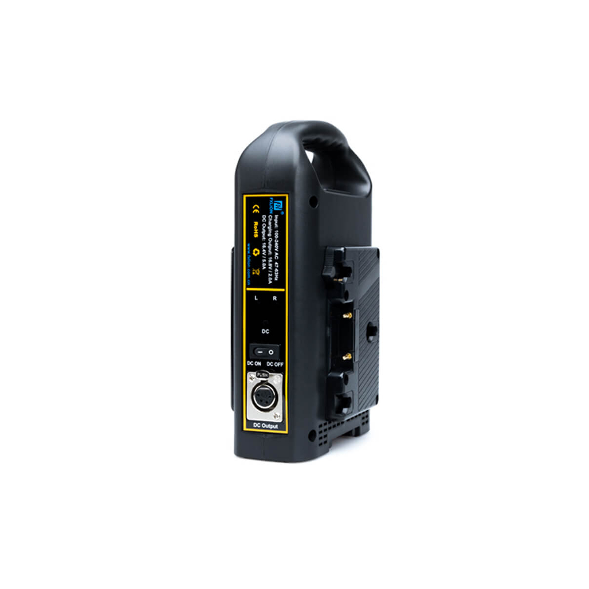 【Fxlion】PL-1680A 2-channel Gold-mount Battery Charger with DC Output