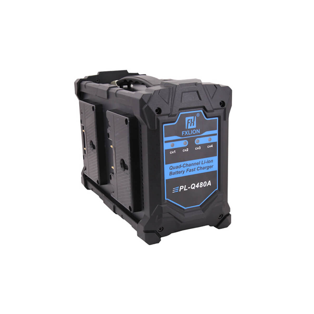 【Fxlion】PL-Q480A 4-Channel Gold-Mount Fast Charger