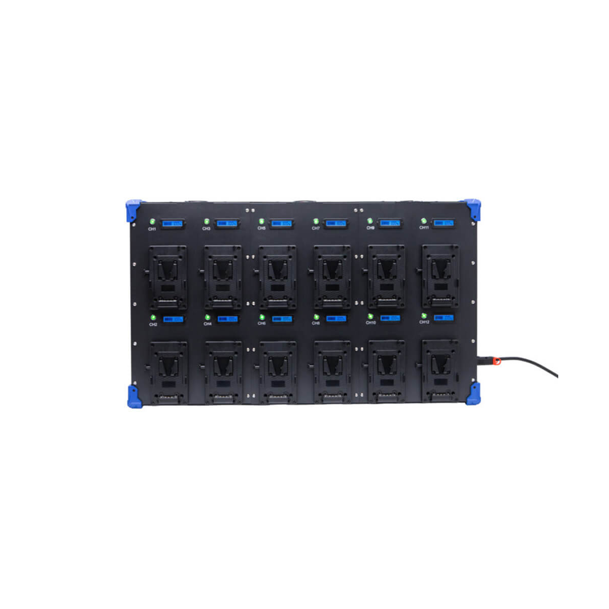【Fxlion】PL-Q4B12 12-Channel V-Mount Wall Chargers