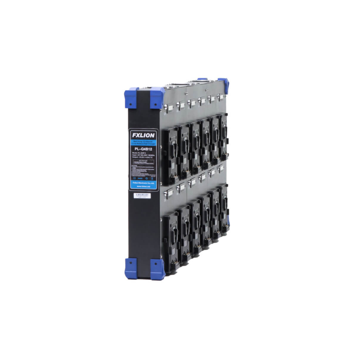 【Fxlion】PL-Q4B12 12-Channel V-Mount Wall Chargers