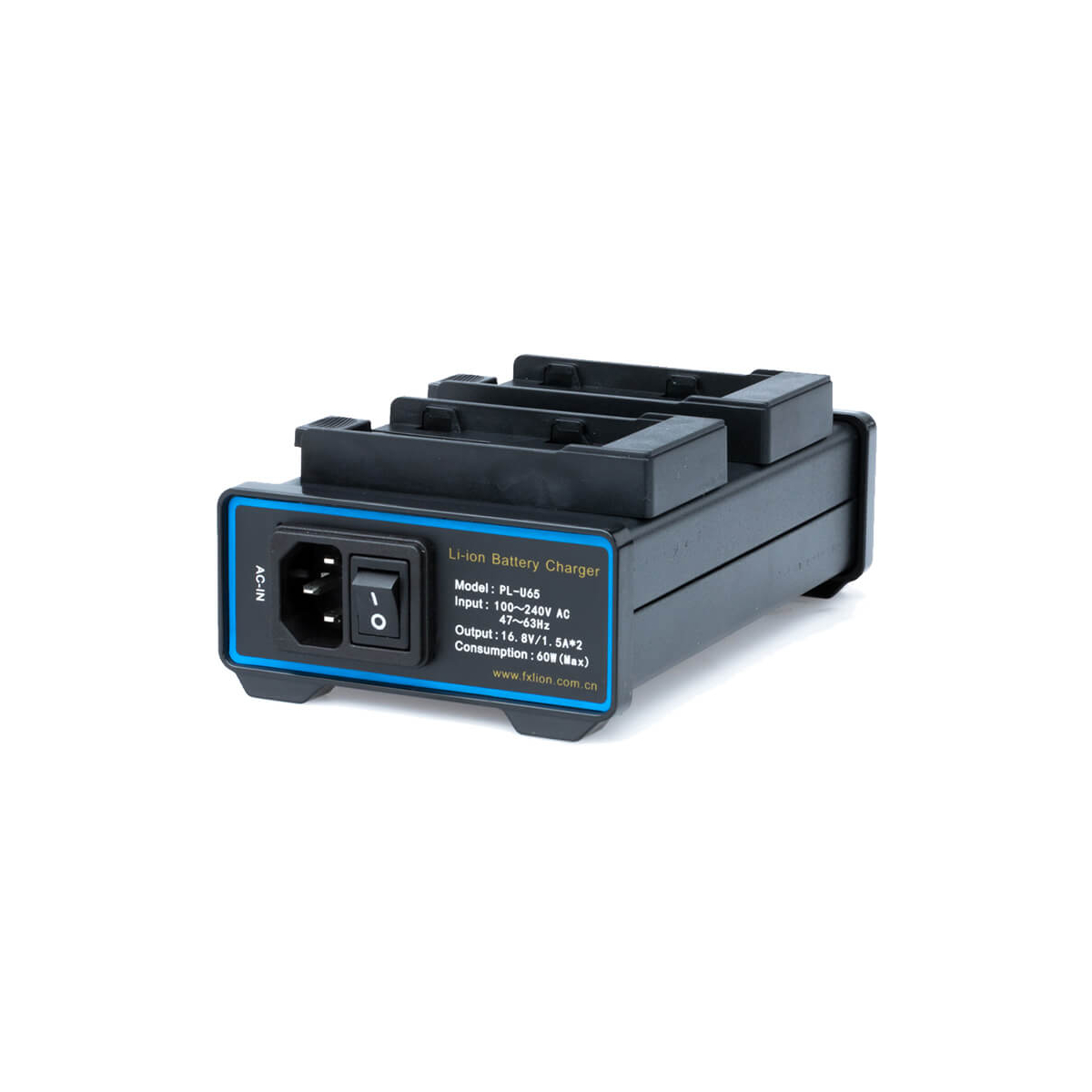 【Fxlion】PL-U65 2-Channel Battery Charger for Sony BP-U