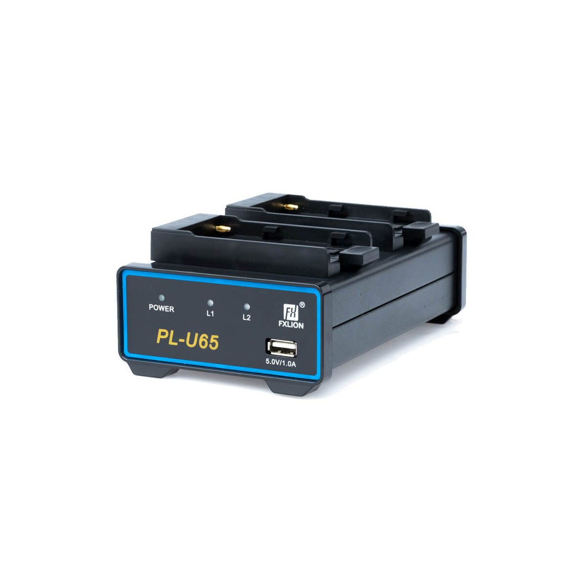 【Fxlion】PL-U65 2-Channel Battery Charger for Sony BP-U