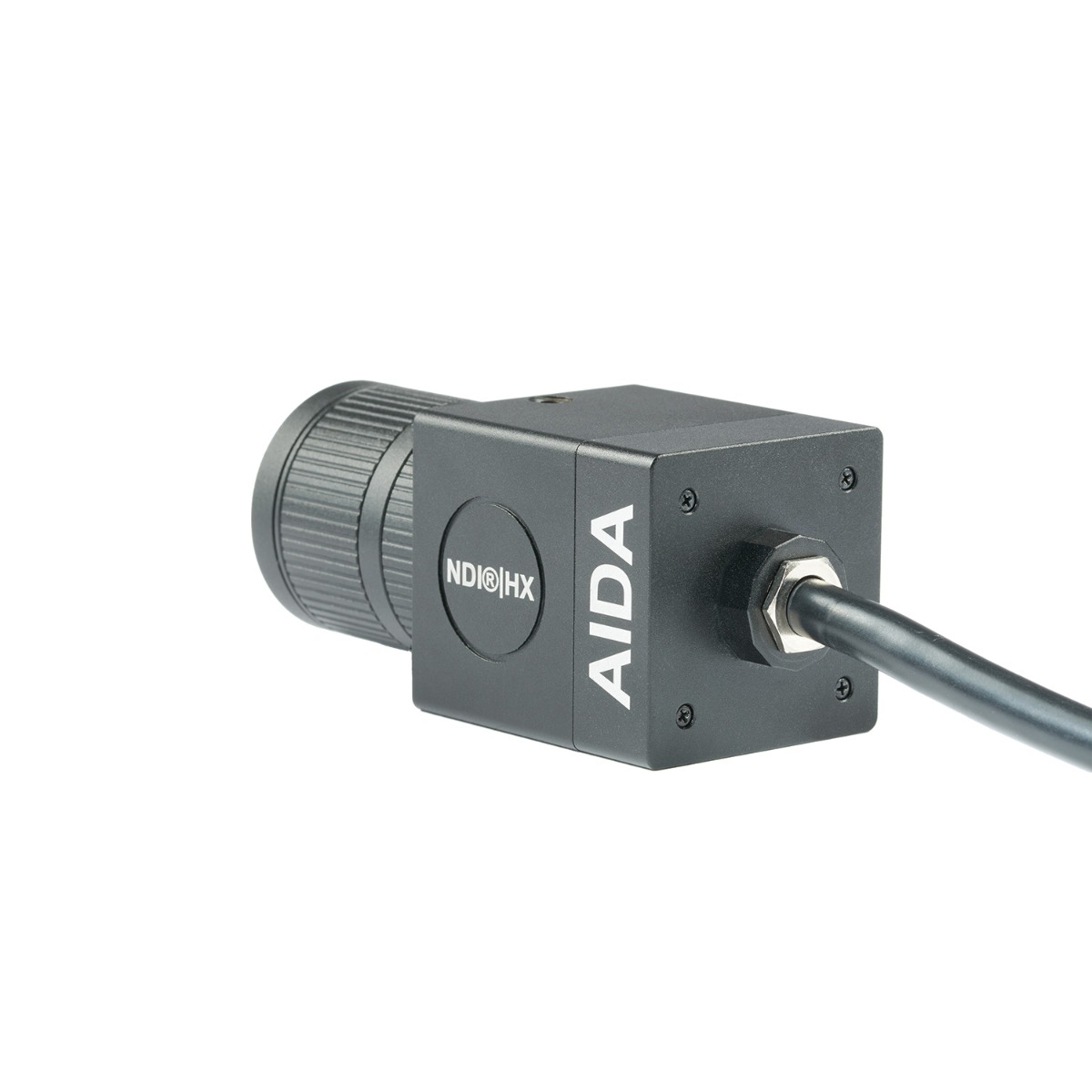 【AIDA Imaging】FHD NDI|HX/IP/SRT PoE Weatherproof IP54 POV Camera with 2.8-12mm Varifocal Lens