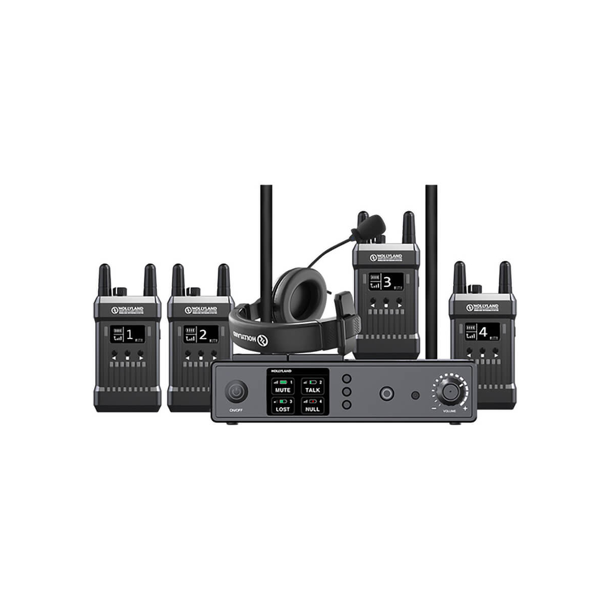 【Hollyland】MarsT1000 Full-Duplex Wireless Intercom System with Hard Case