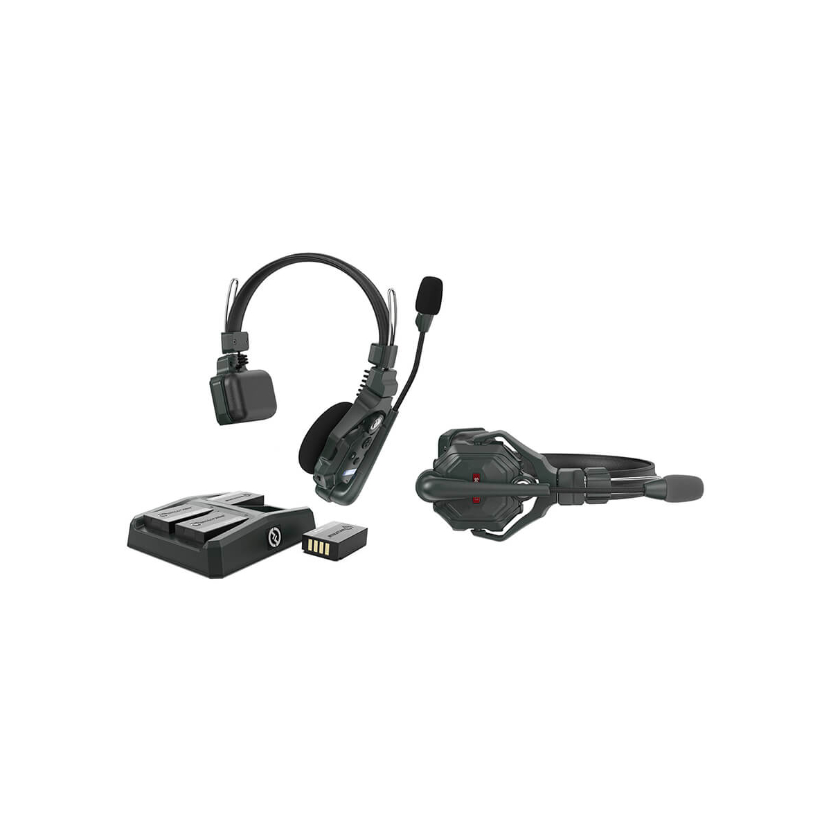 【Hollyland】Solidcom C1 Full-Duplex Wireless Intercom System with 2 Headsets
