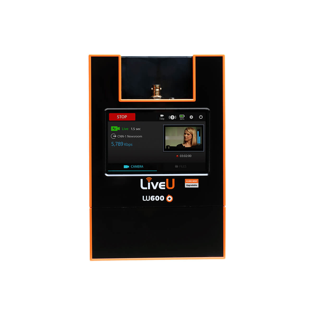 【LiveU】LU600-HEVC-HD Multiple Network Bonding Video Portable Transmission Unit