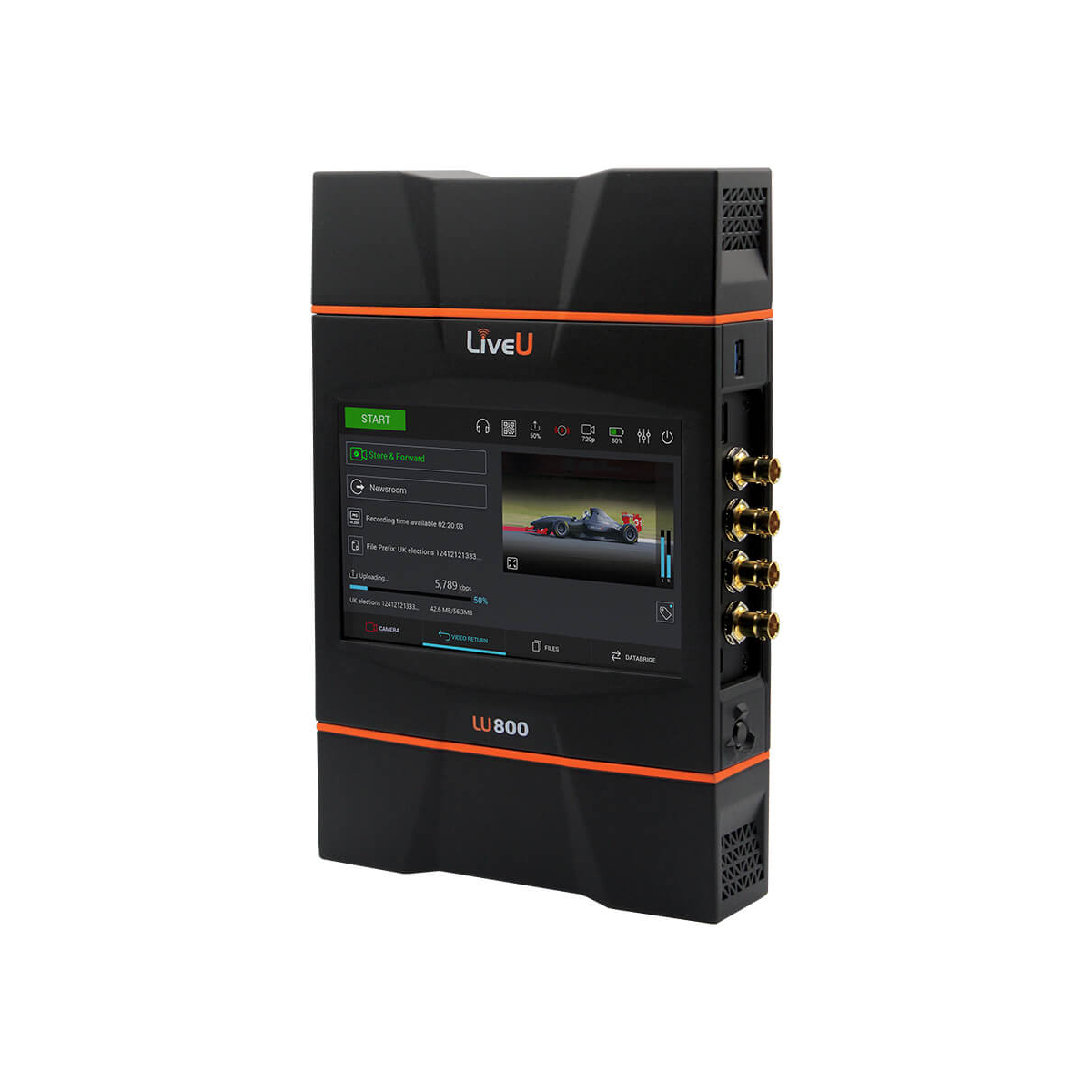 【LiveU】LU800-HDR HD/4K Multiple Network Bonding Video Portable Transmission Unit