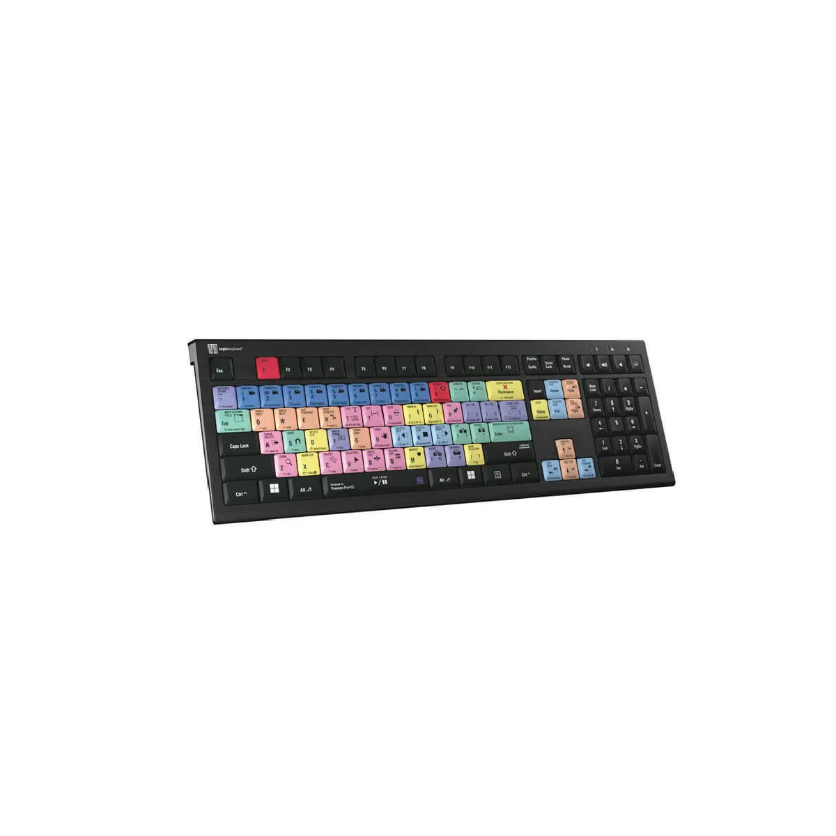 【Logickeyboard】Adobe Premiere Pro CC Astra2 Backlit Keyboard - windows
