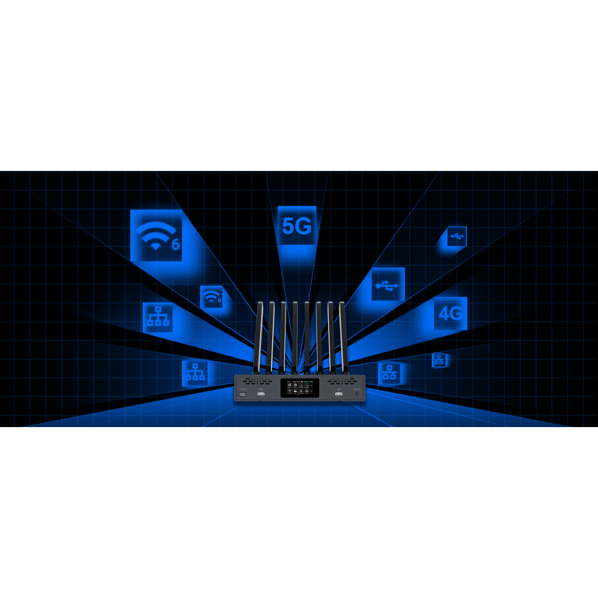 【Magewell】Pro Router One 5G Cellular Bonded Router