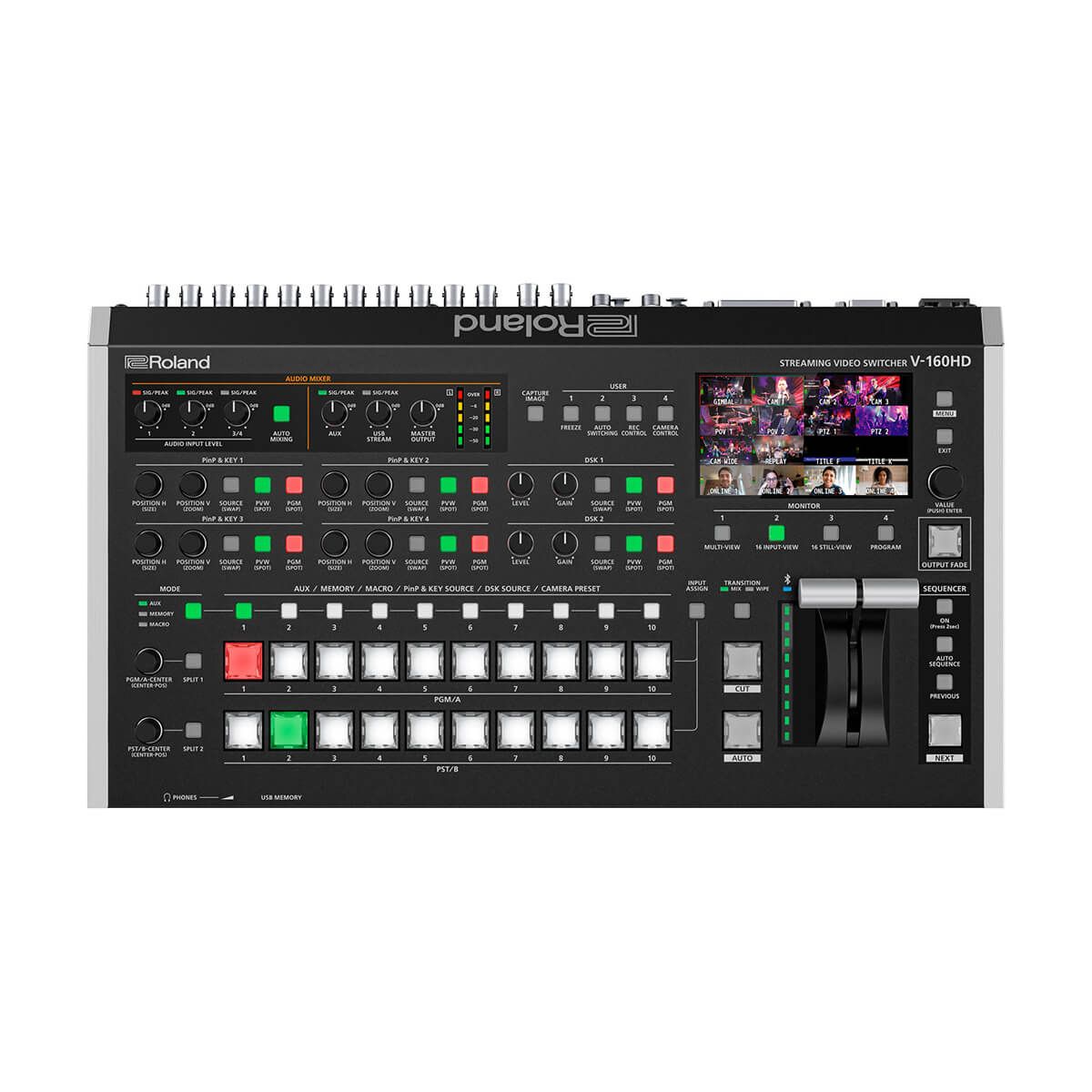 【Roland】V-160HD SDI/HDMI Streaming Video Switcher